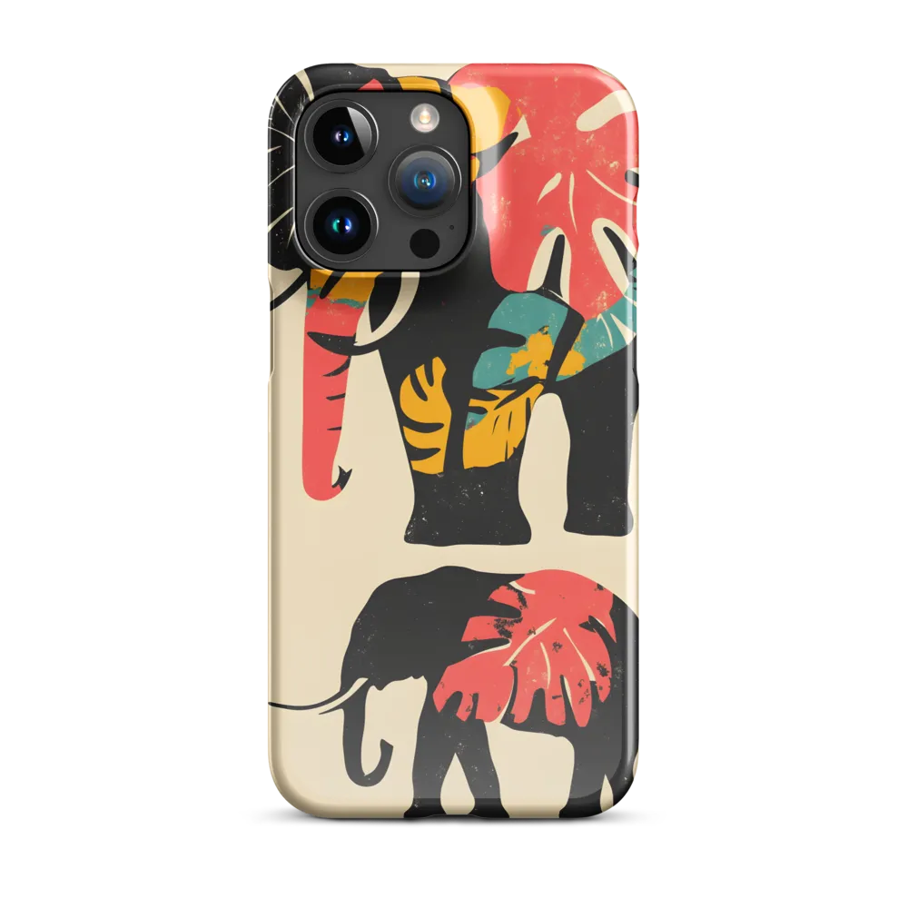 Tropical Elegance: The Elephant's Dance