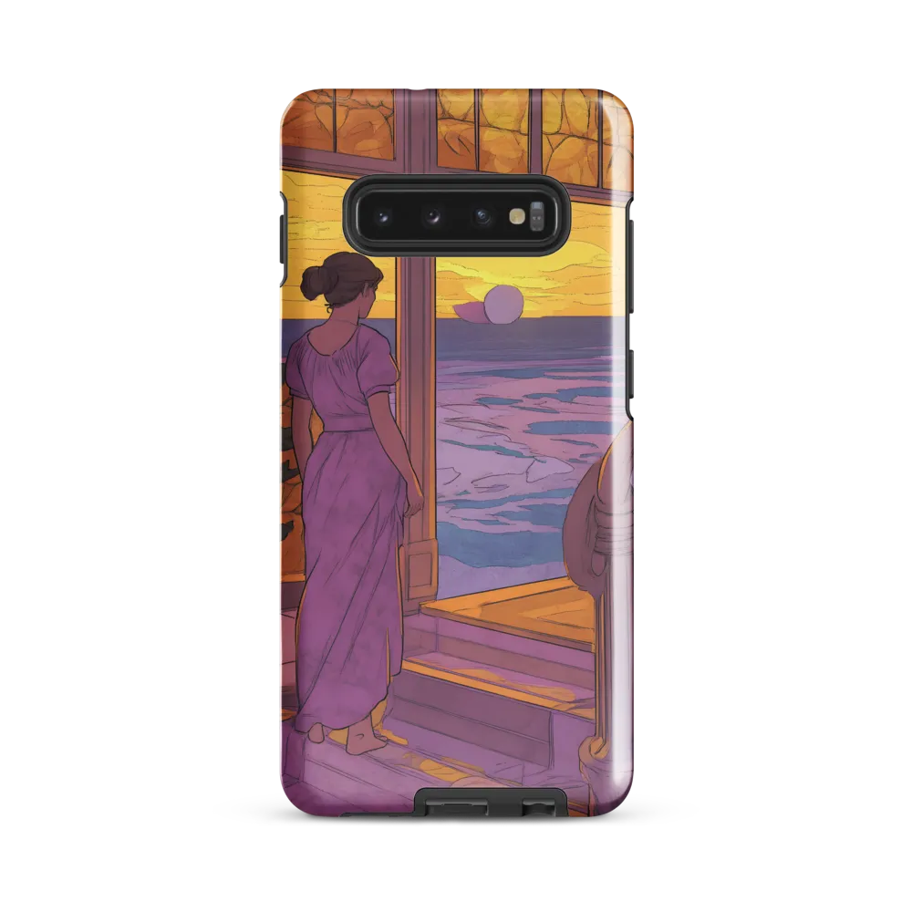 Whispers of the Sunset | Phone Case |  S10 Plus | Tough Case | Glossy