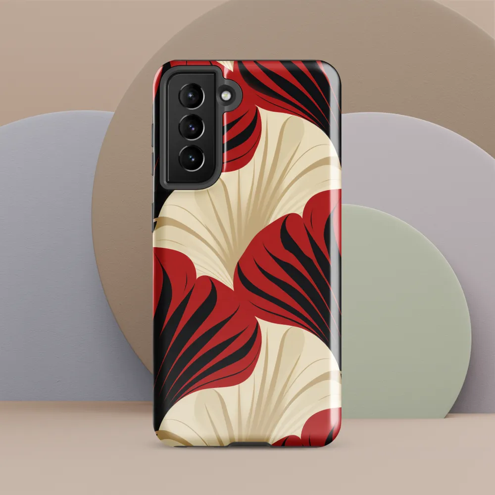 Elegance in Bloom: An Art Deco Floral Reverie