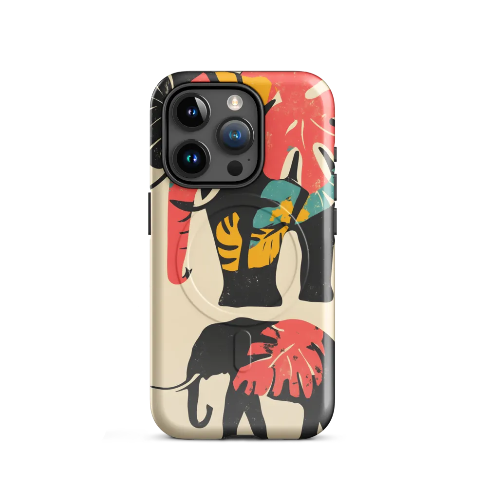 Tropical Elegance: The Elephant's Dance