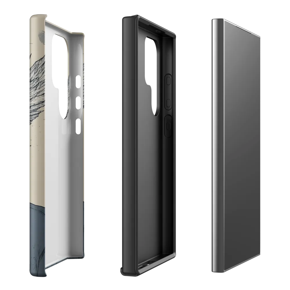Wings of Reflection | Phone Case |  S24 Ultra | Tough Case | Matte