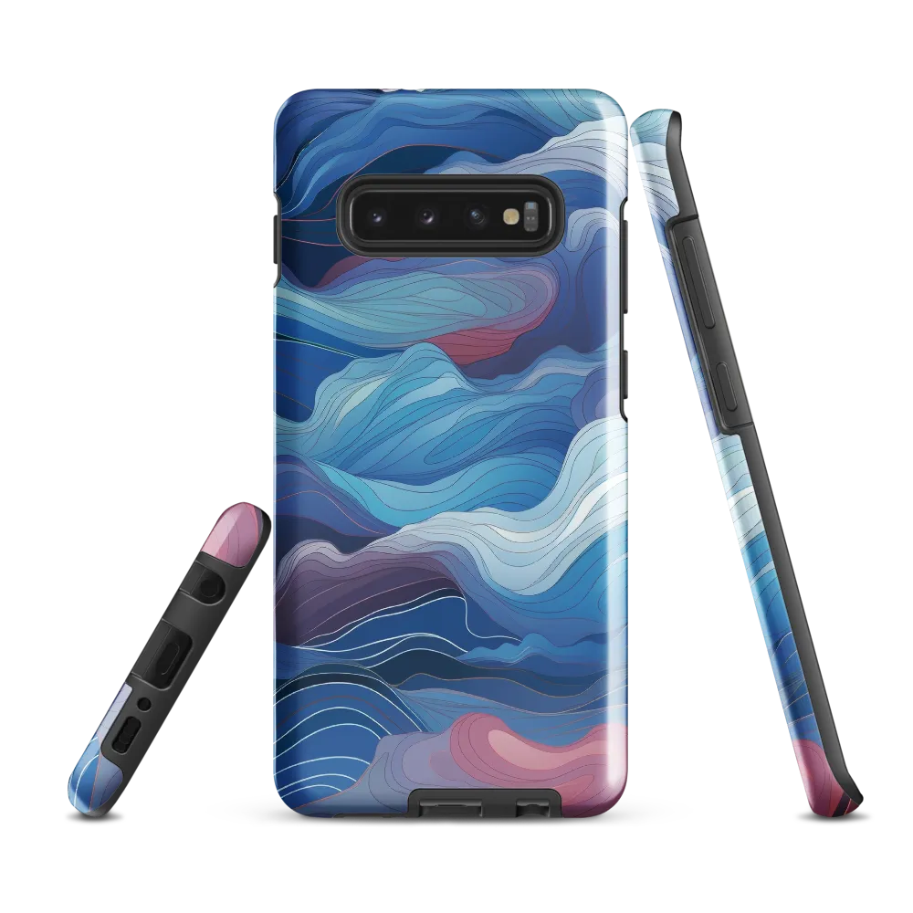 Harmonious Waves | Phone Case |  S10 Plus | Tough Case | Glossy