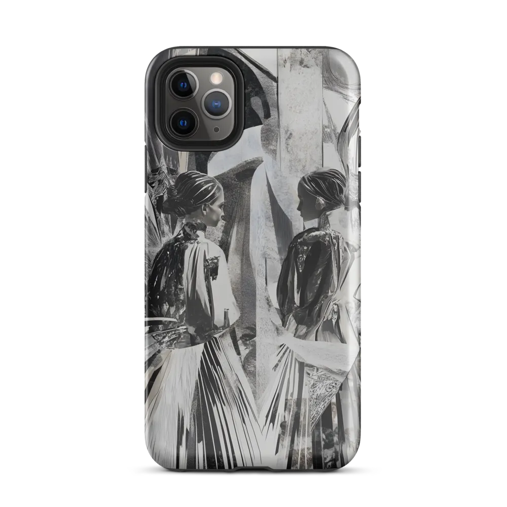 Reflections in Monochrome | Phone Case |  11 Pro Max | Tough Case | Glossy