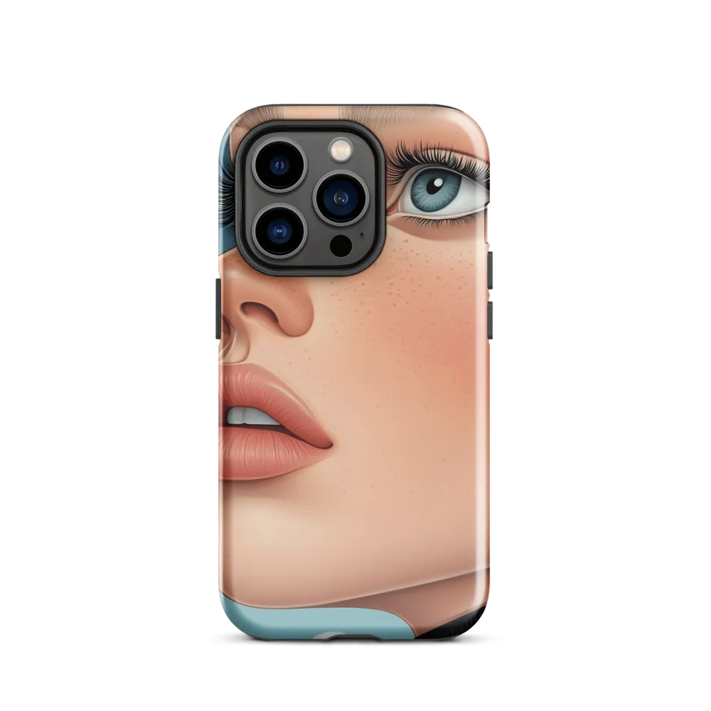 Serenity in Blue | Phone Case |  14 Pro | Tough Case | Glossy