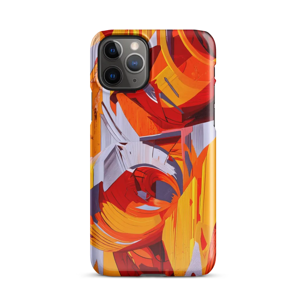 Dynamic Geometric Harmony | Phone Case |  11 Pro | Snap Case | Glossy