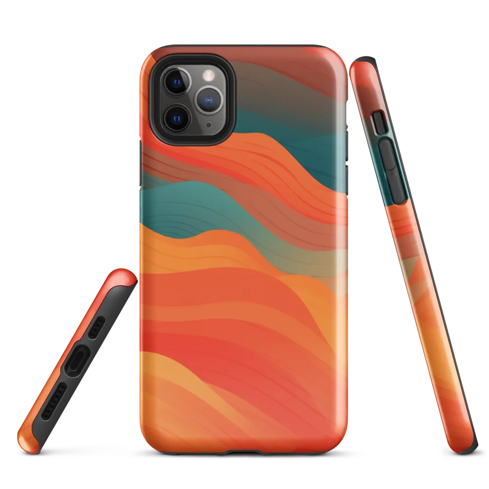 Waves of Warmth | Phone Case |  11 Pro Max | Tough Case | Glossy