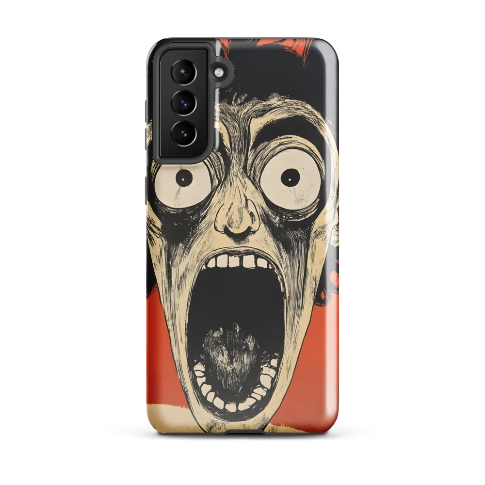 Echoes of Fear | Phone Case |  S21 Plus | Tough Case | Glossy