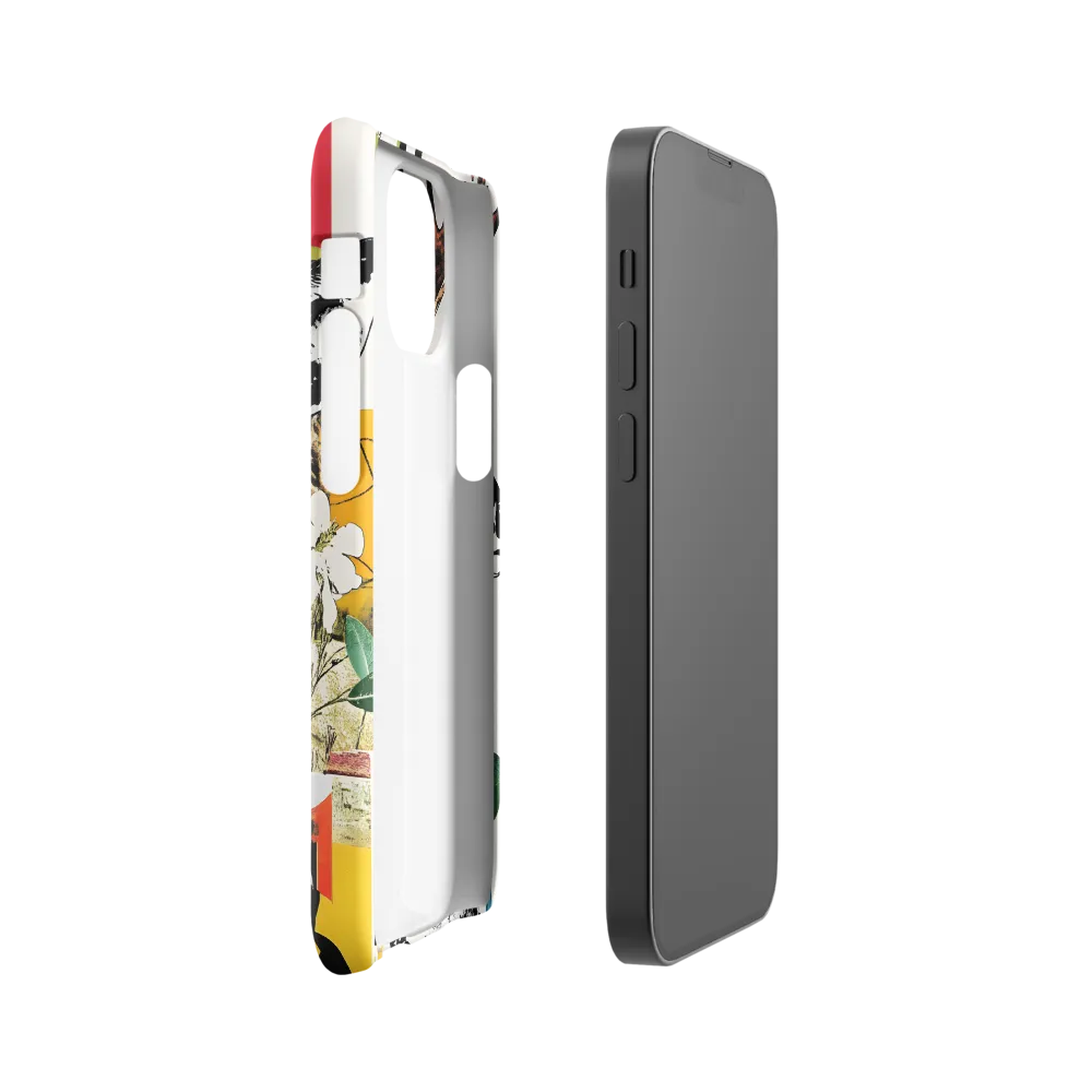 Vibrant Harmony: The Deer in Nature | Phone Case |  13 Mini | Snap Case | Glossy