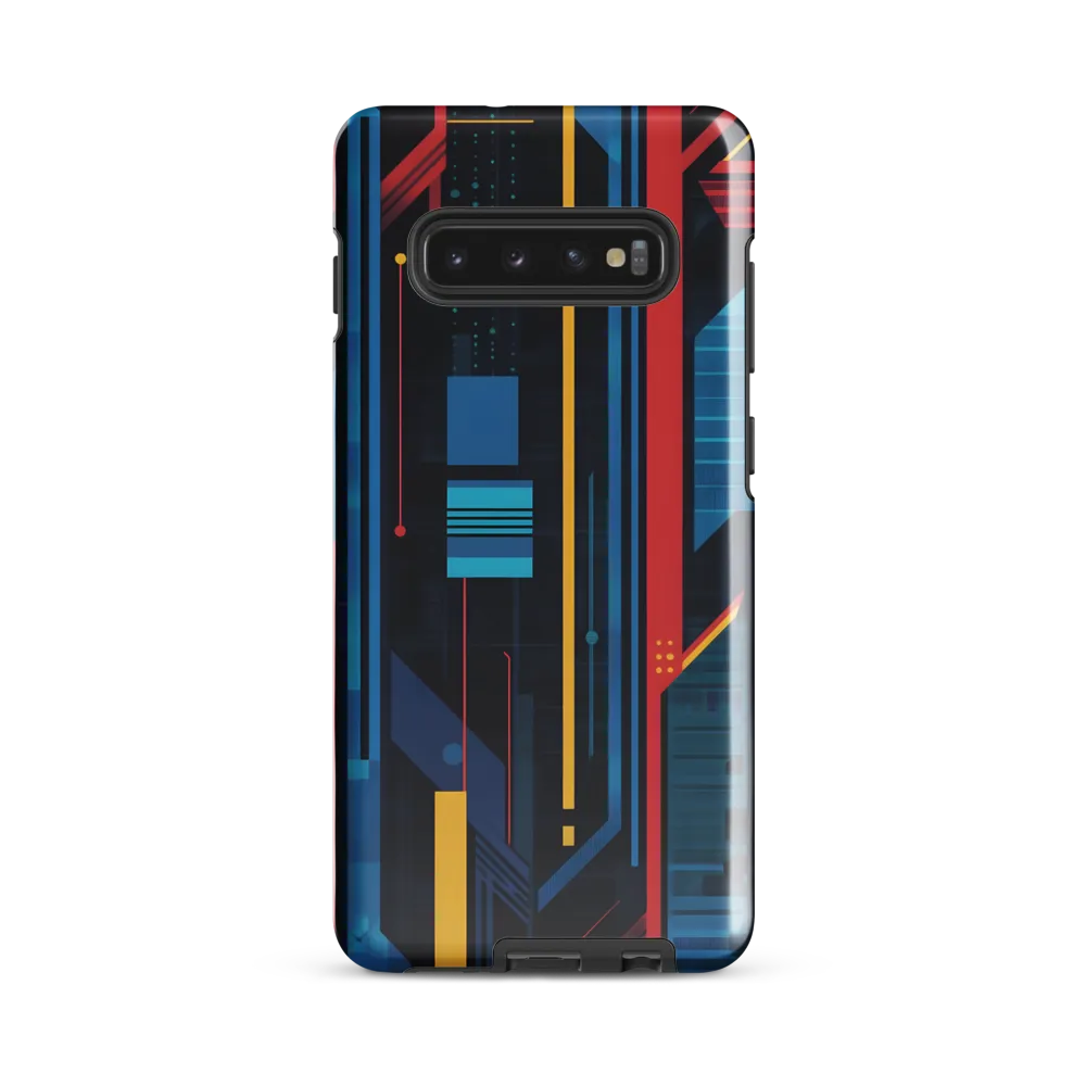 Symphony of Lines | Phone Case |  S10 Plus | Tough Case | Glossy