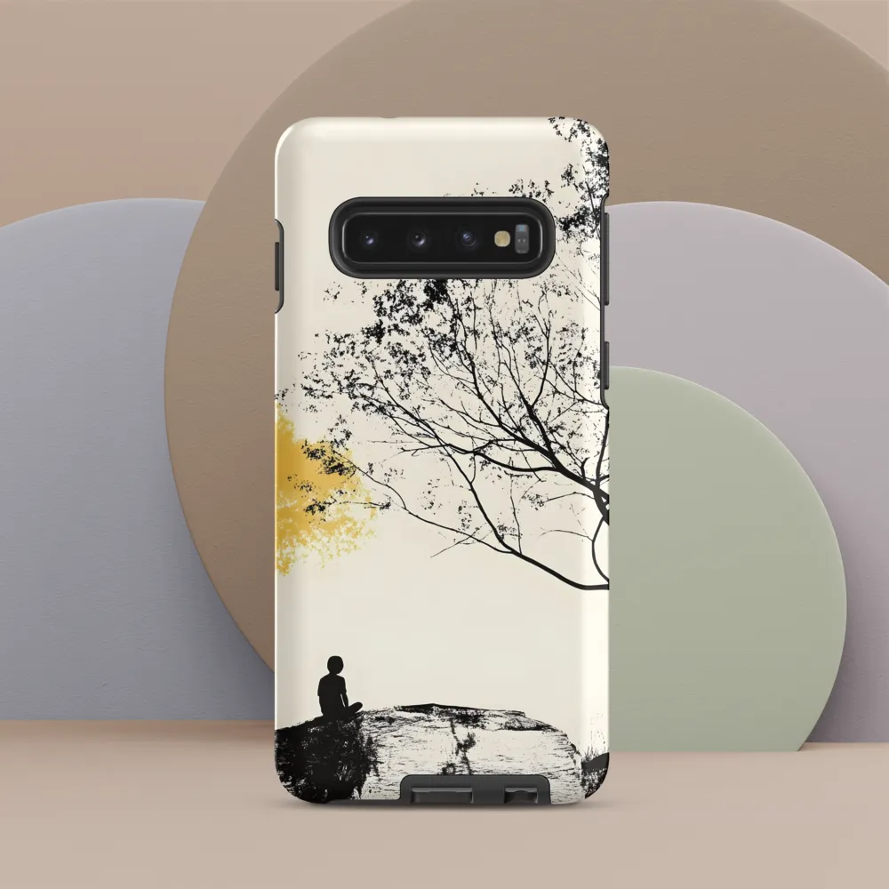 Whispers of Solitude | Phone Case |  S10 | Tough Case | Matte
