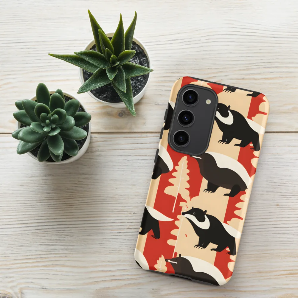 Wildlife Pattern: The Badger Tale