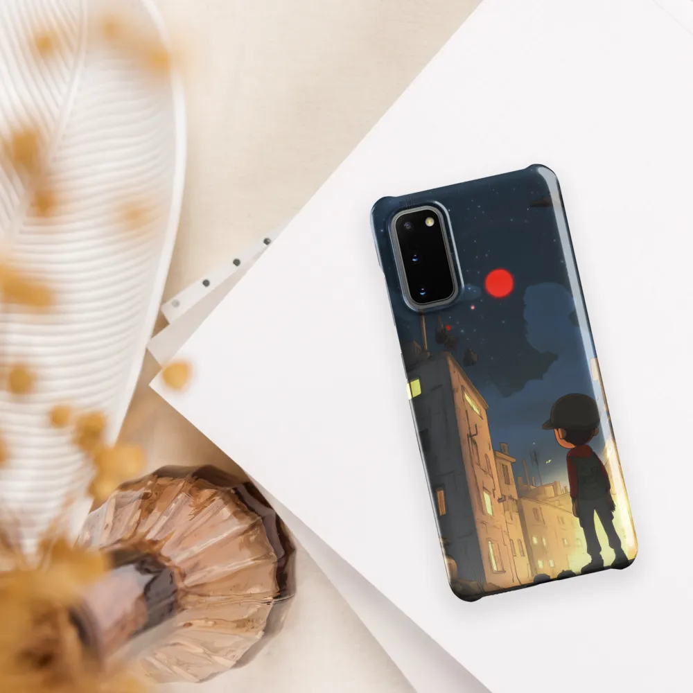 Gaze Towards Tomorrow | Phone Case |  S20 | Snap Case | Glossy