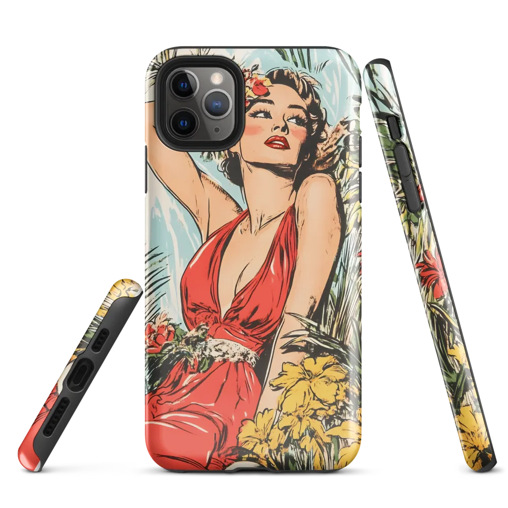 Tropical Allure | Phone Case |  11 Pro Max | Tough Case | Glossy