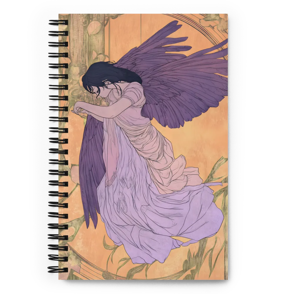 Wings of Serenity | Spiral Notebook