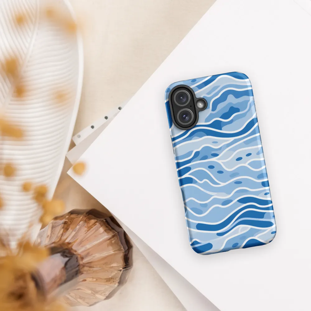 Fluid Harmony | Phone Case |  16 Plus | Tough Case | Matte