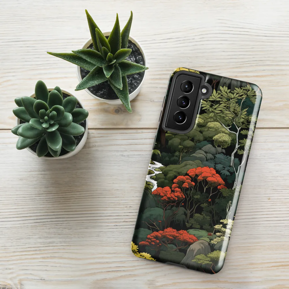 Whispers of the Forest | Phone Case |  S21 | Tough Case | Glossy