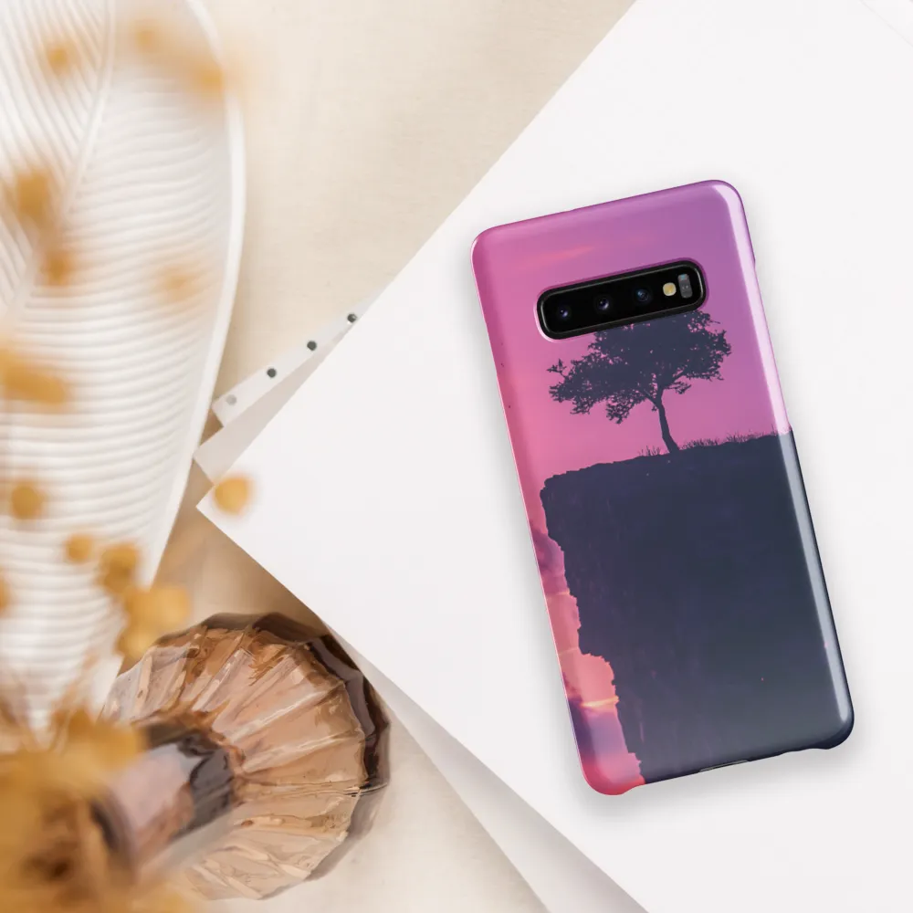 Solitude on the Edge | Phone Case |  S10 Plus | Snap Case | Glossy