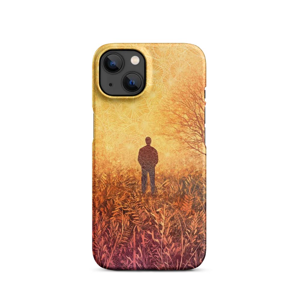 Contemplation in a Surreal Landscape