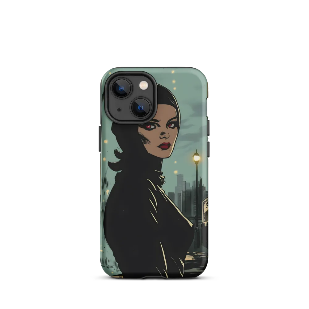 Shadows of Intrigue | Phone Case |  13 mini | Tough Case | Matte