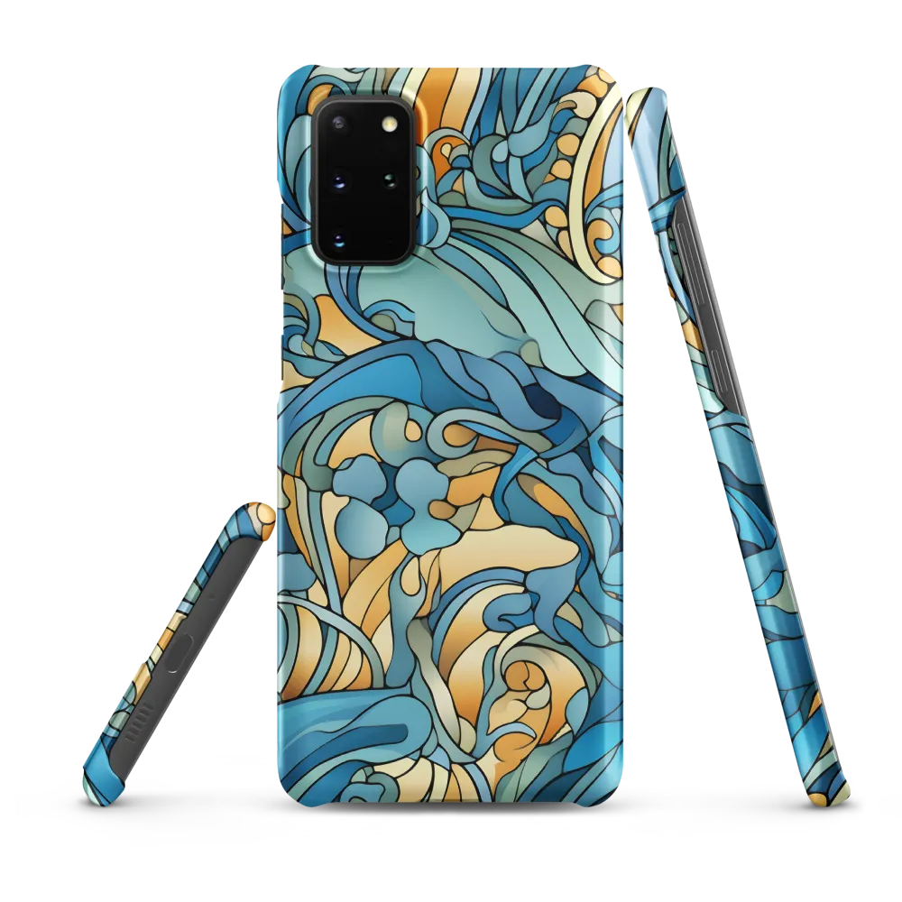 Dancing Waves of the Ocean | Phone Case |  S20 Plus | Snap Case | Matte