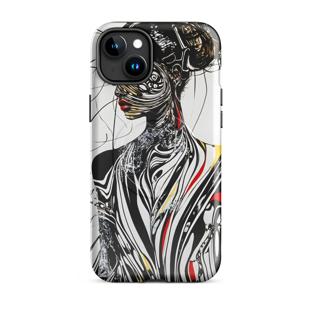 Whispers of the Abstract | Phone Case |  15 Plus | MagSafe® Tough Case | Glossy