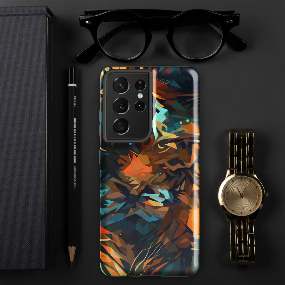 Wild Symphony: Abstract Tigers