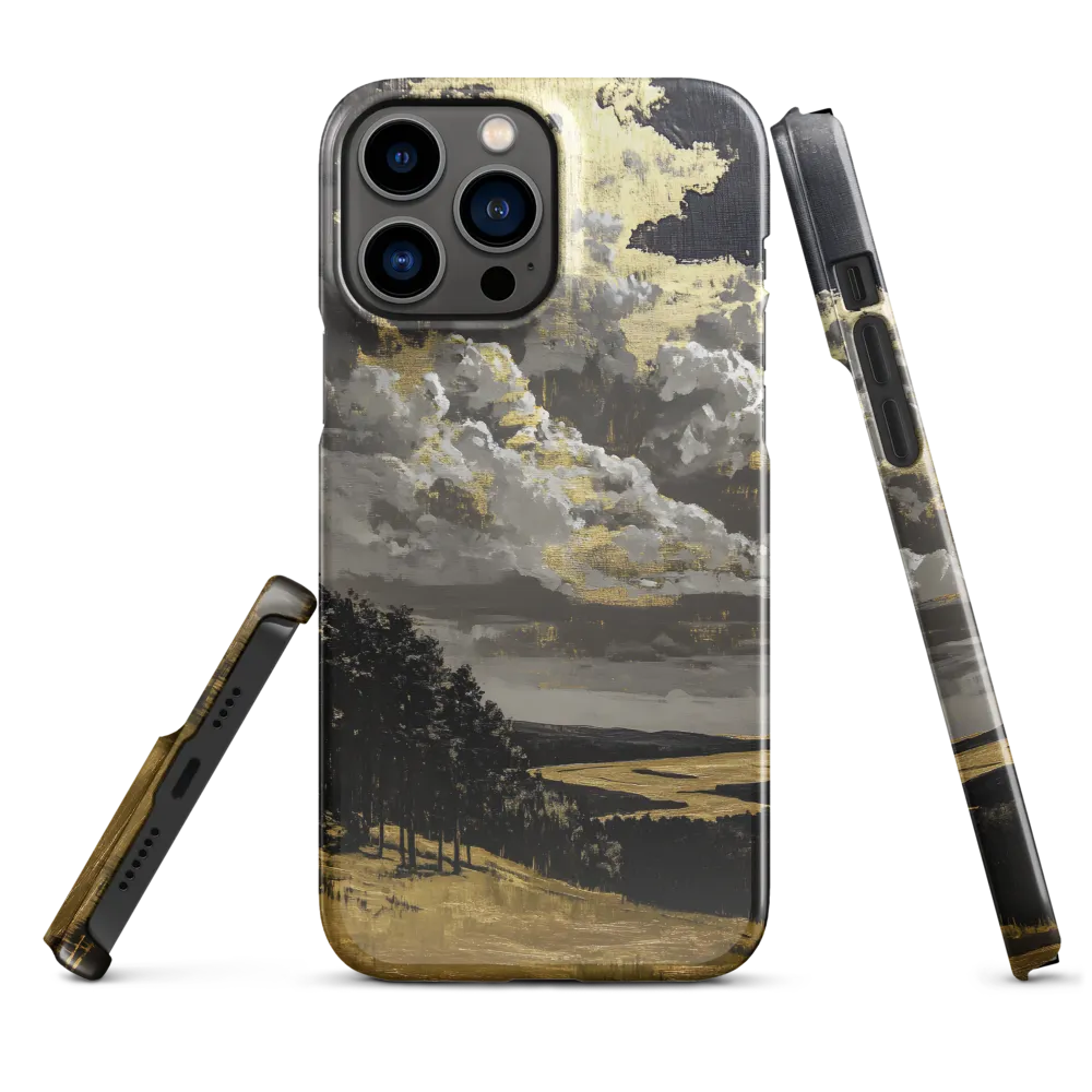 Golden Serenity in a Dramatic Sky | Phone Case |  13 Pro Max | Snap Case | Glossy