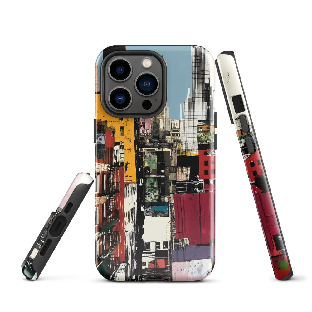 Urban Collage: A Vivid Cityscape