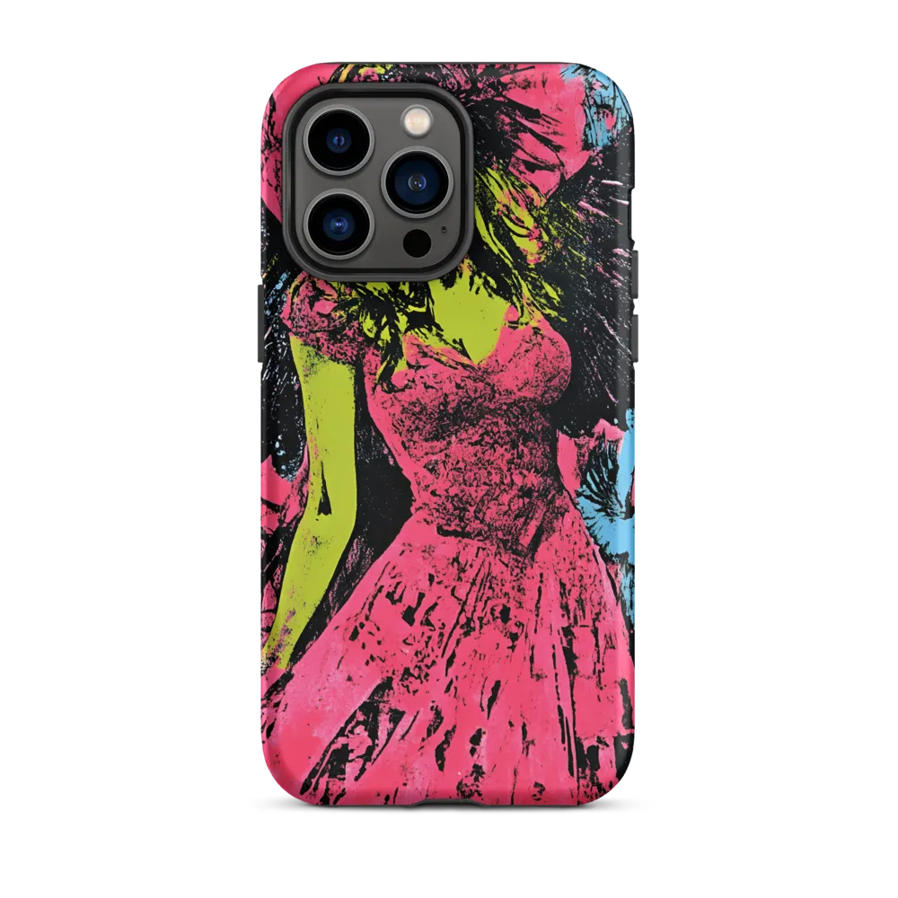 Mystical Angel in Neon Dreams
