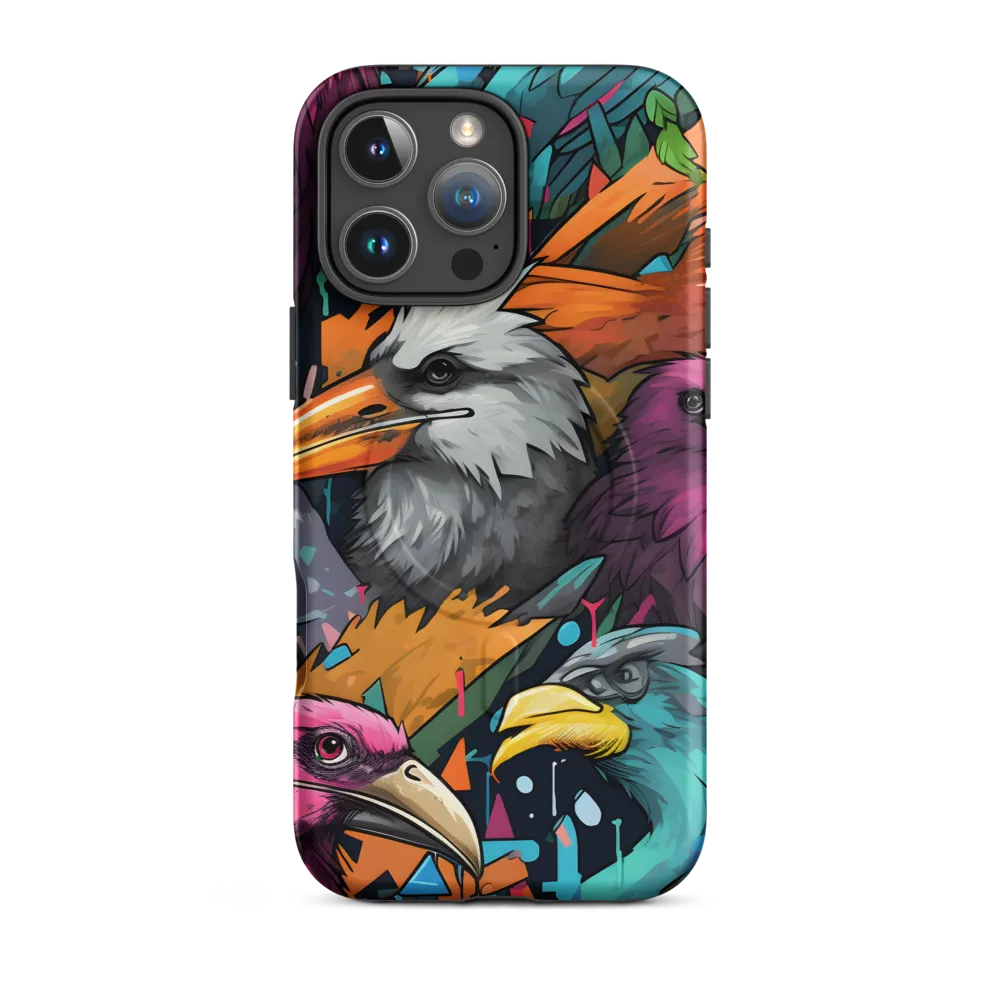 Avian Vortex: A Celebration of Color and Form