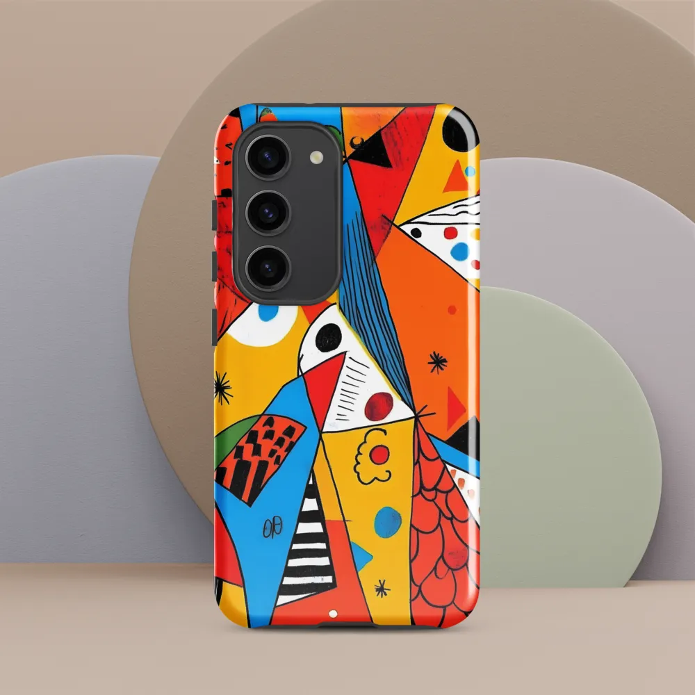Geometric Playground: A Colorful Journey Through Abstract Landscapes