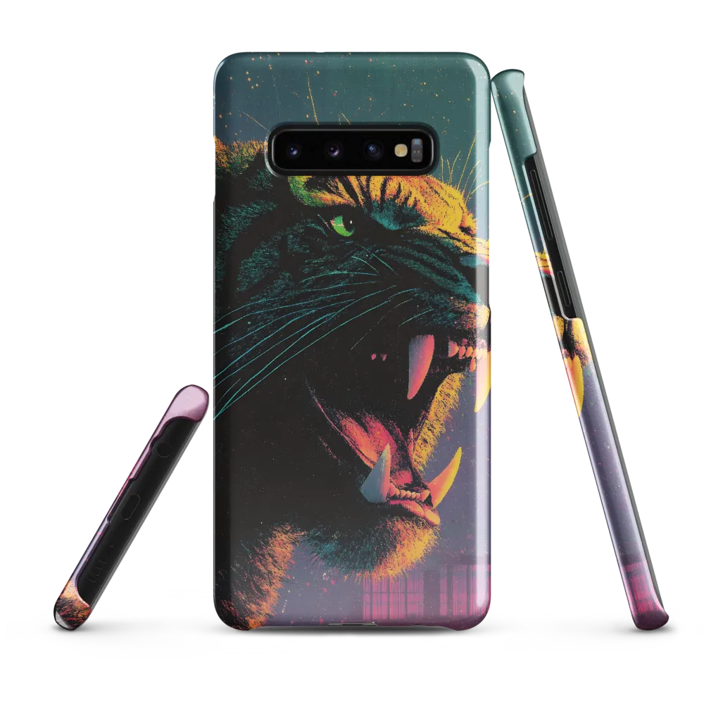 Feral Dreams: The Roaring Tiger | Phone Case |  S10 Plus | Snap Case | Glossy