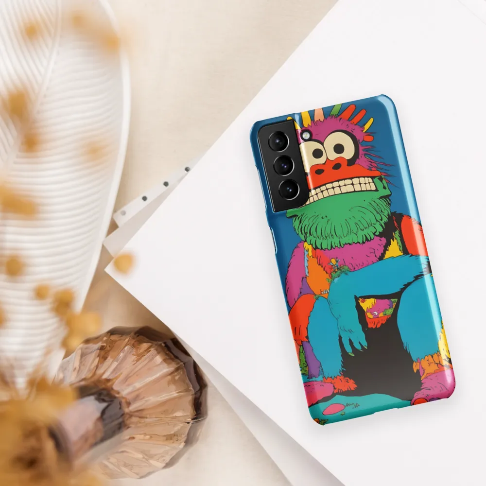 Whimsical Giant: A Playful Monster Encounter