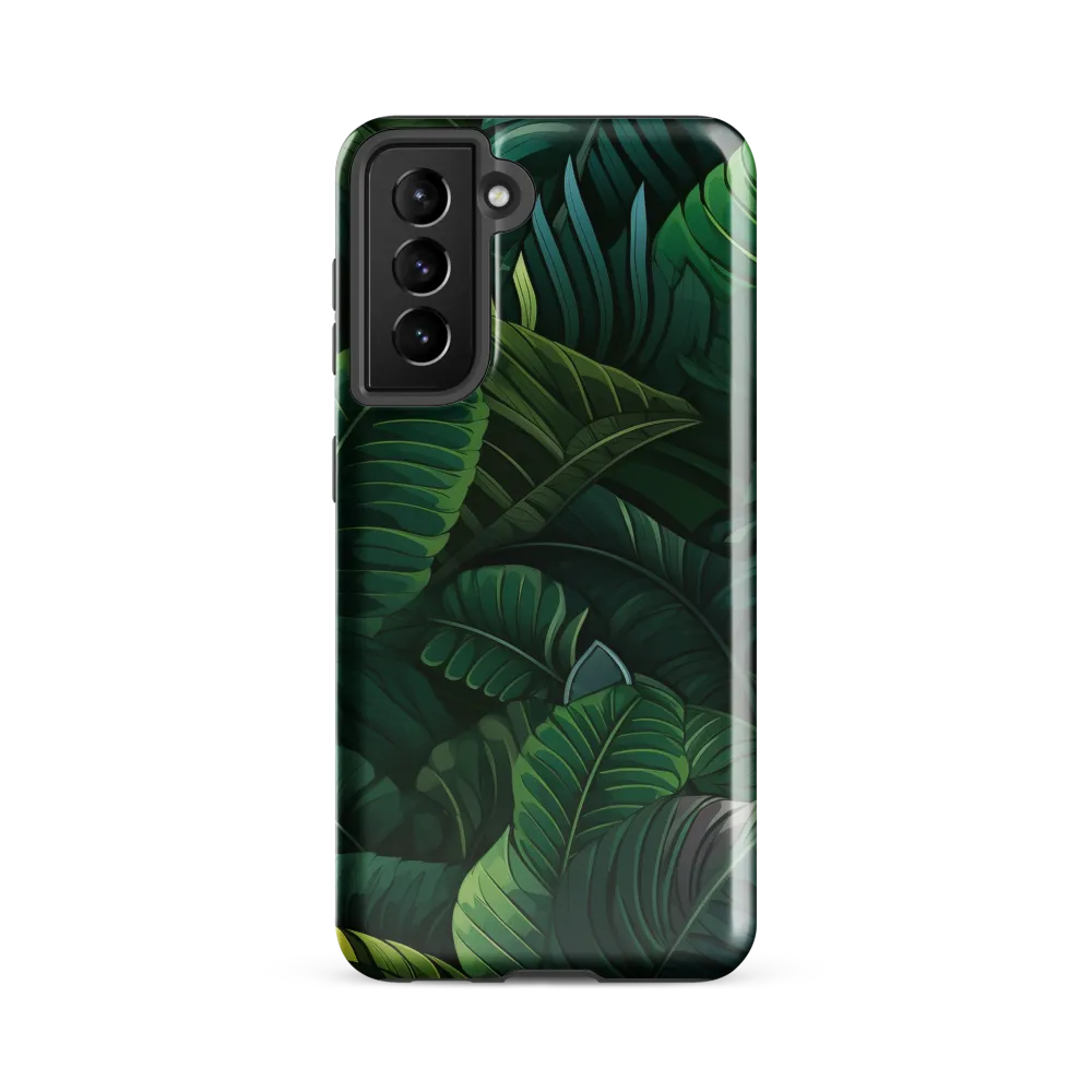 Lush Canopy: A Tropical Foliage Study