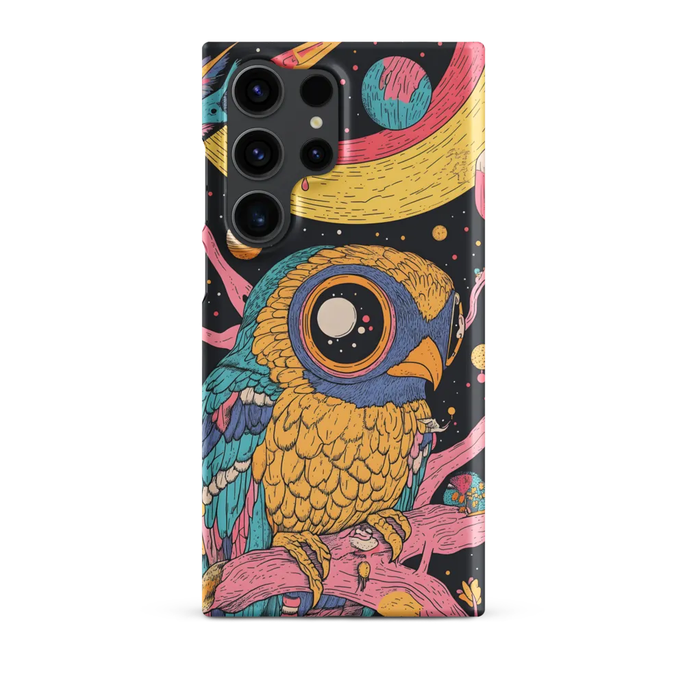 Whimsical Cosmic Owl
