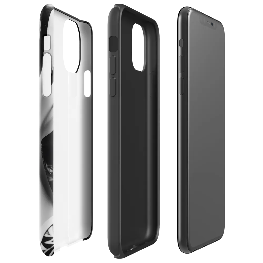 Contemplation in Monochrome | Phone Case |  11 Pro Max | Tough Case | Glossy