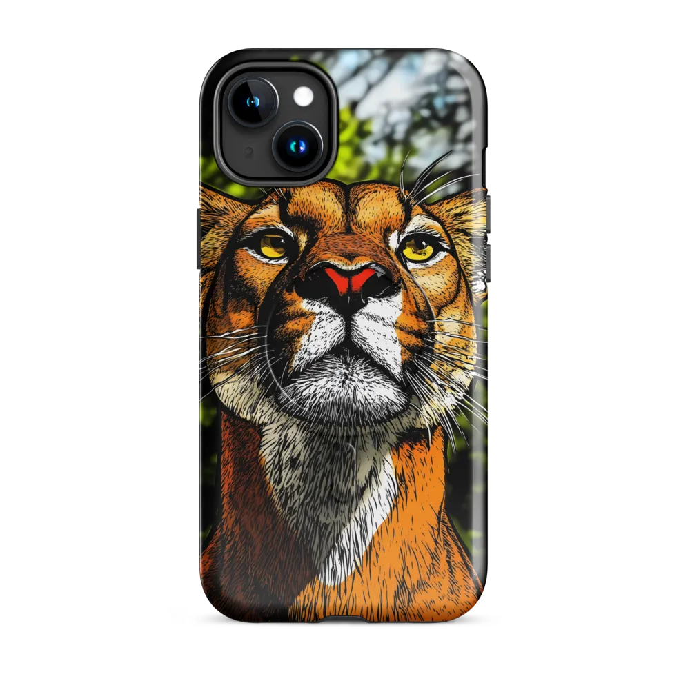 Regal Gaze: The Lioness in Focus