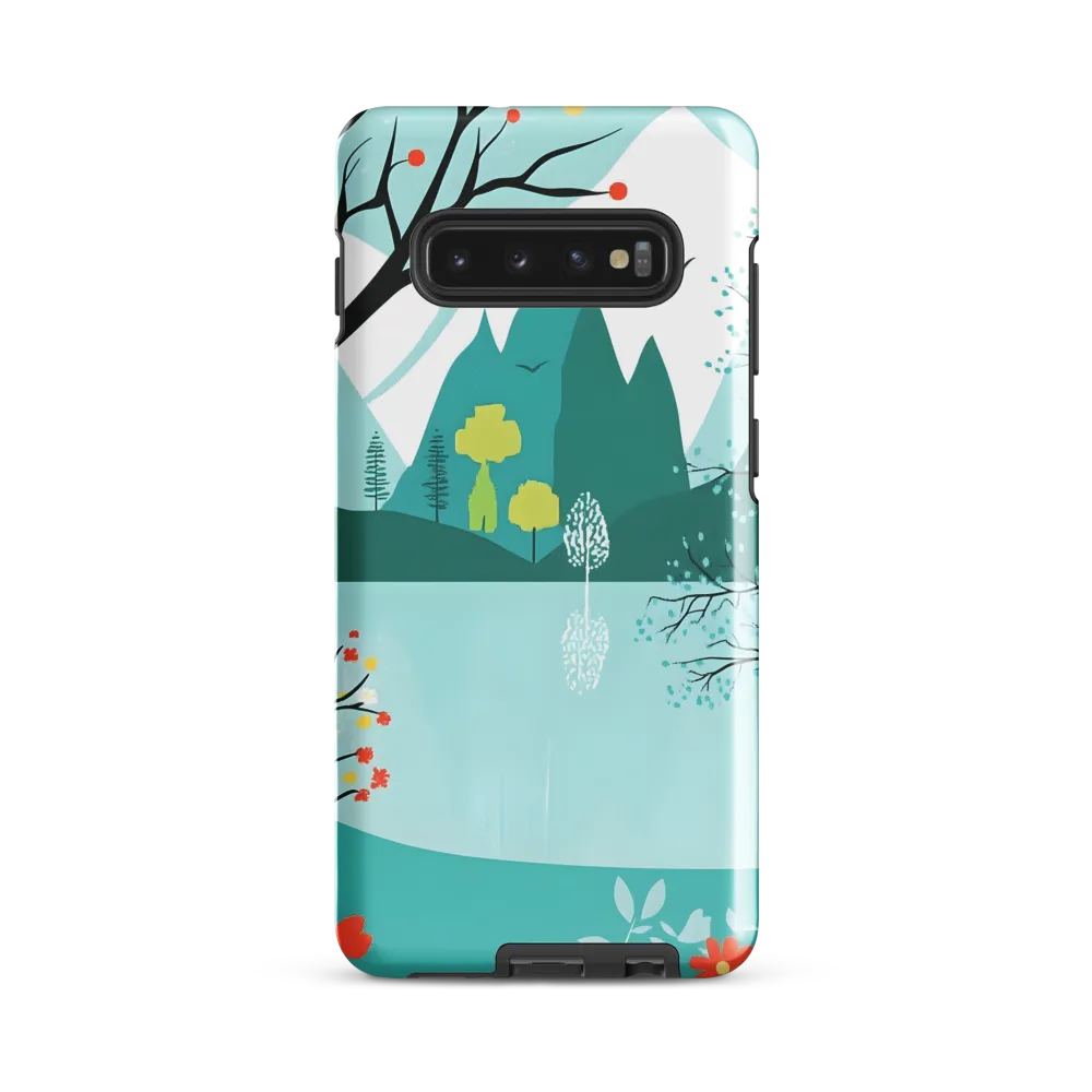 Whispers of Serenity | Phone Case |  S10 Plus | Tough Case | Glossy