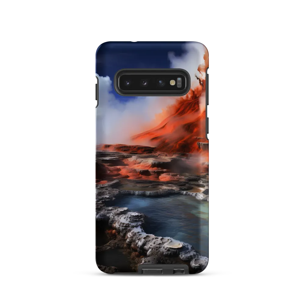Nature's Fury: The Volcano's Expression