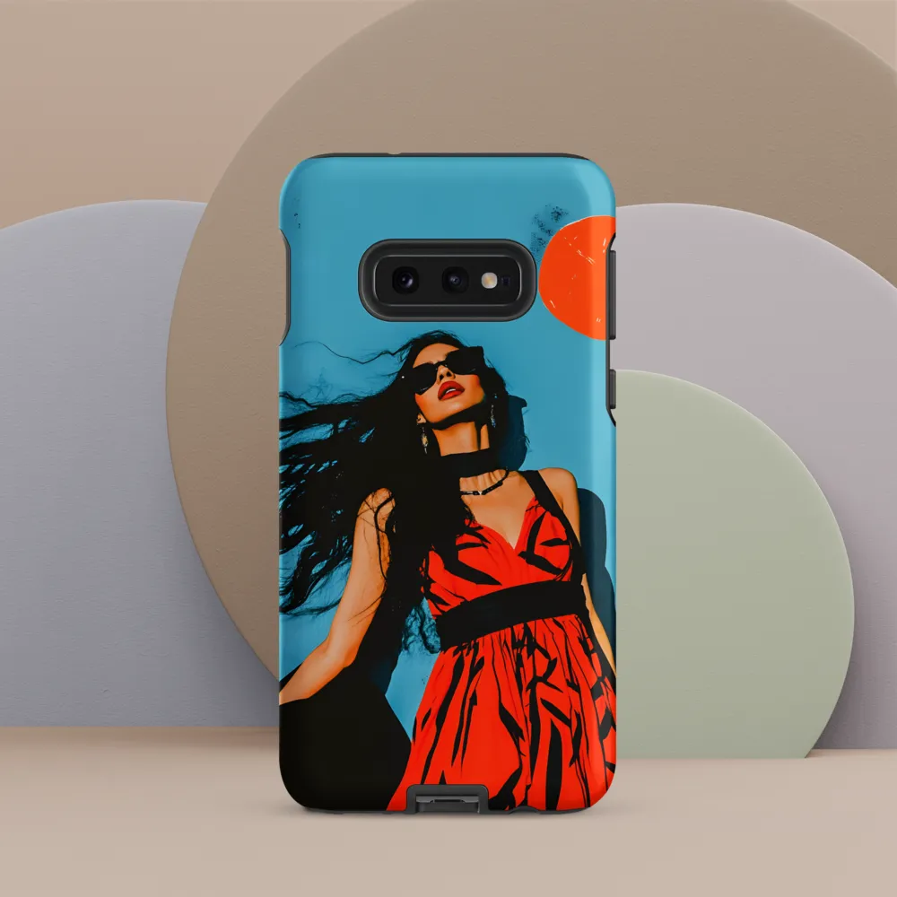 Sunset in Fashion: A Modern Portrait