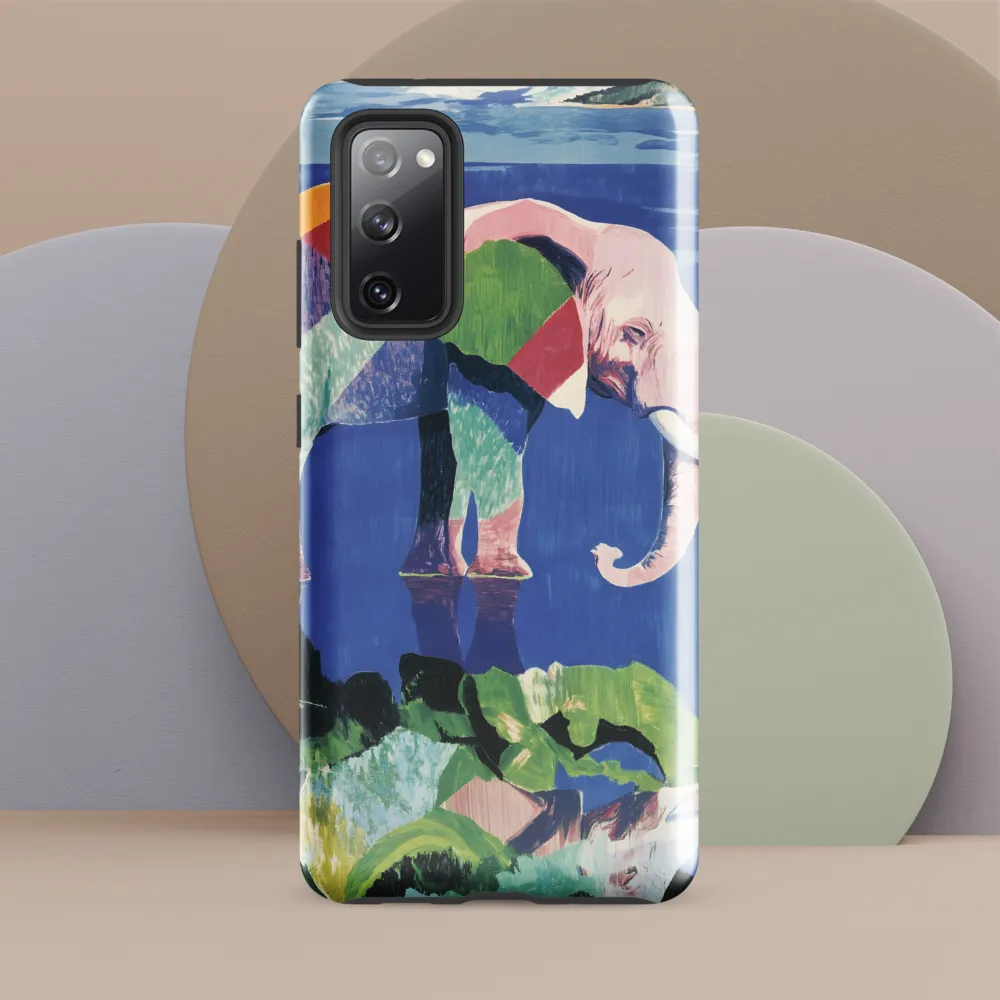 Serenity in Color: The Elephants of Reflection