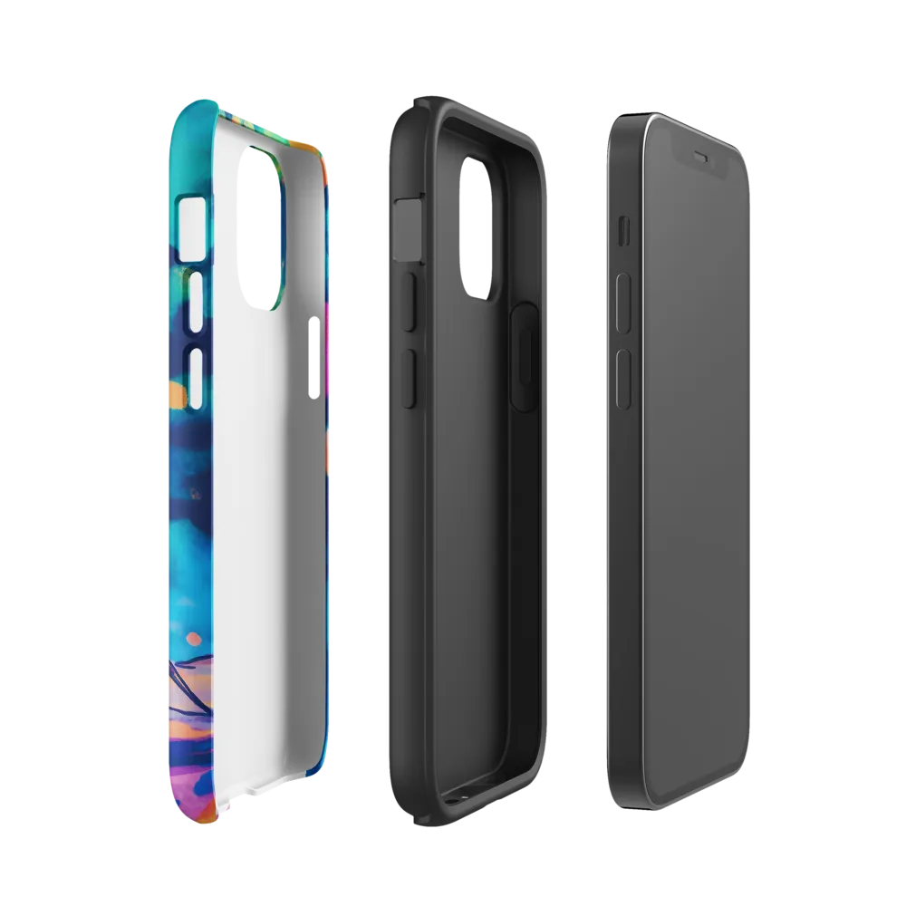 Serenity in Color | Phone Case |  12 mini | Tough Case | Glossy