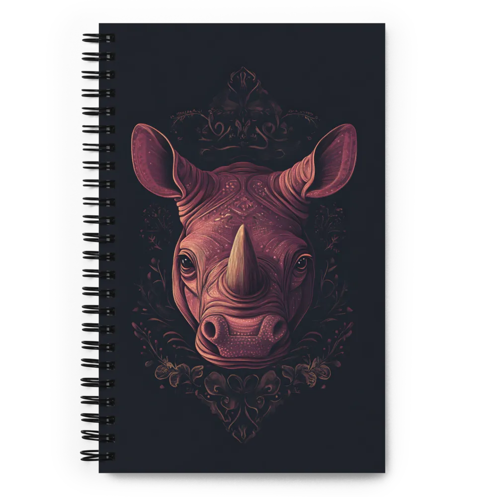 Regal Rhinoceros | Spiral Notebook