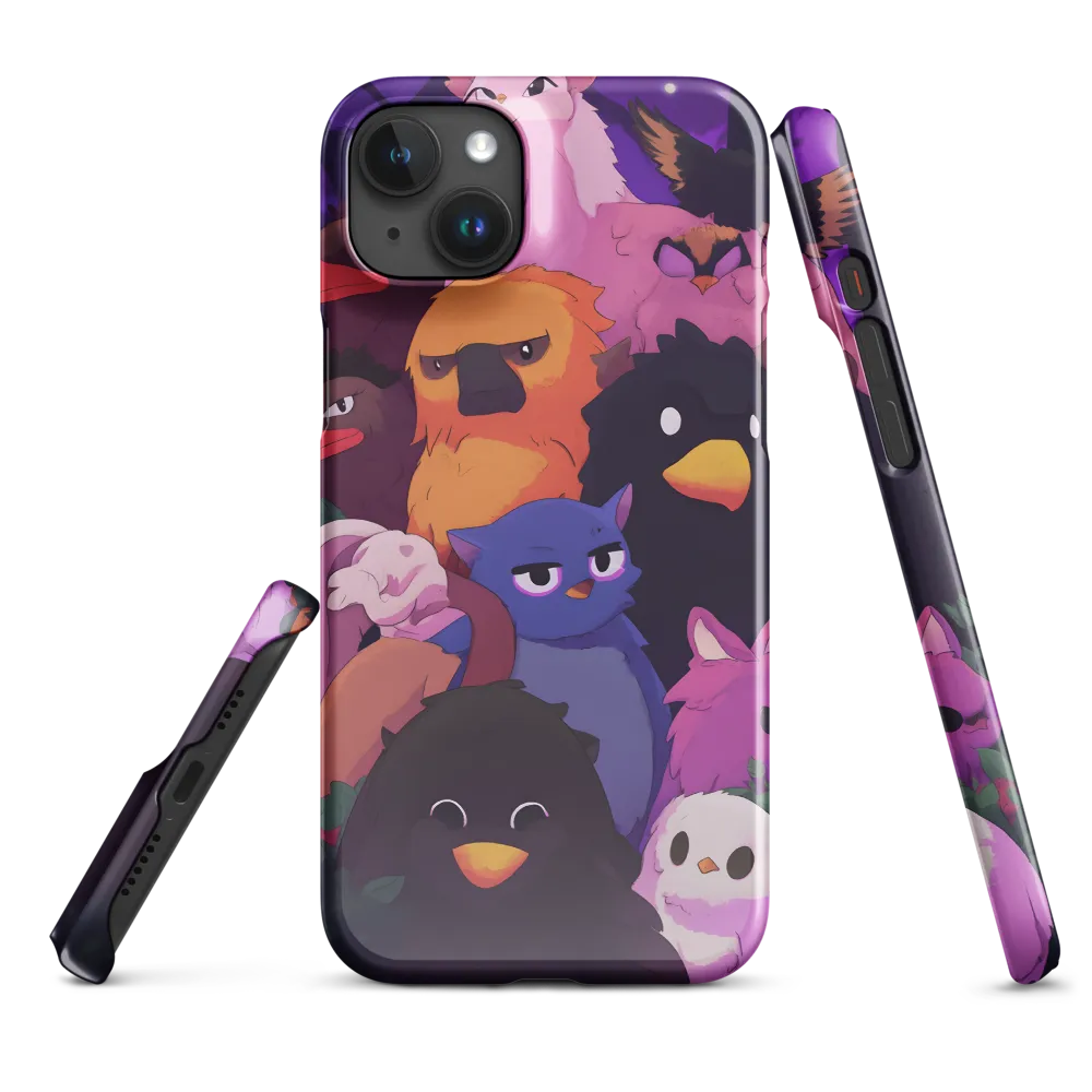 Whimsical Avian Gathering