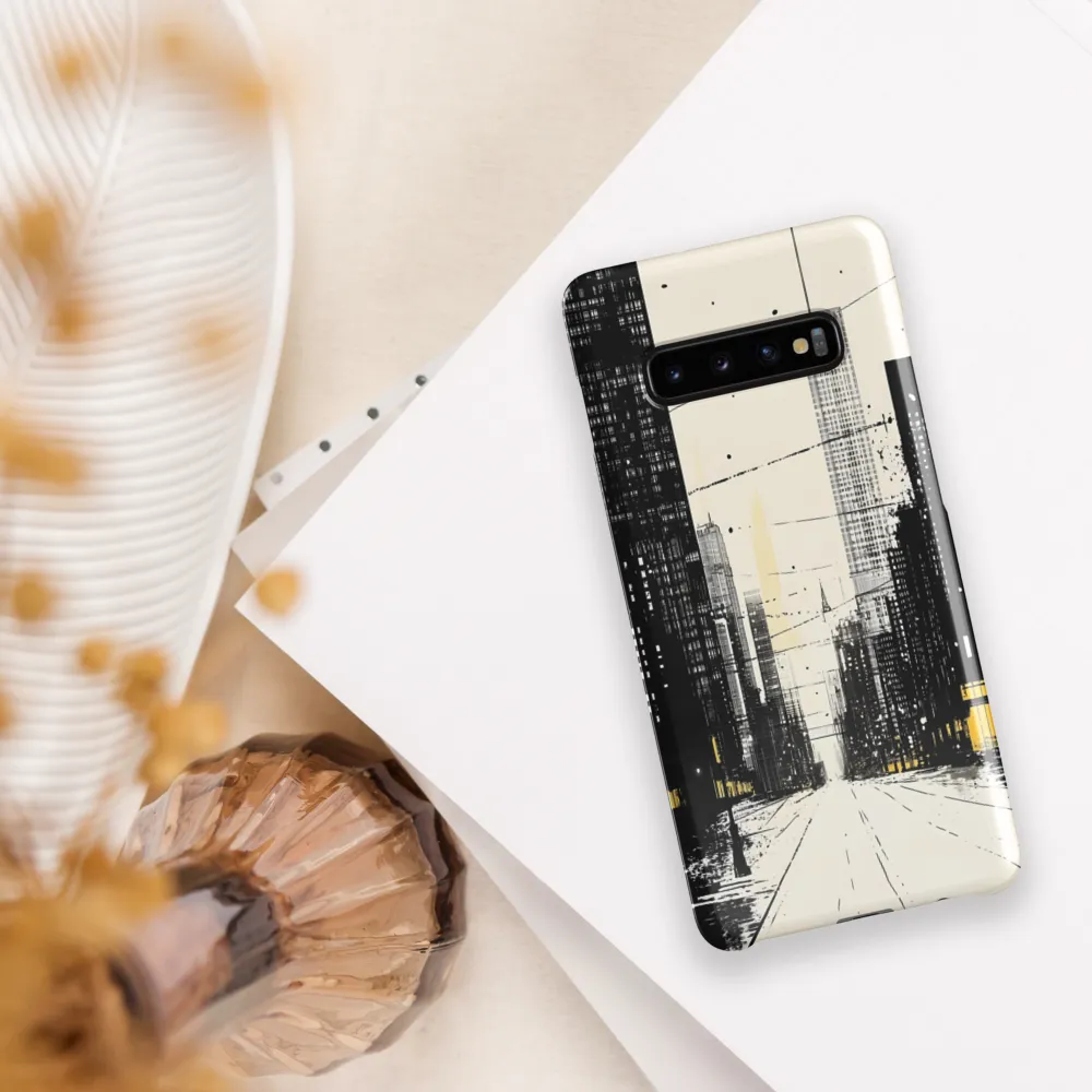 Ethereal Cityscape | Phone Case |  S10 Plus | Snap Case | Glossy