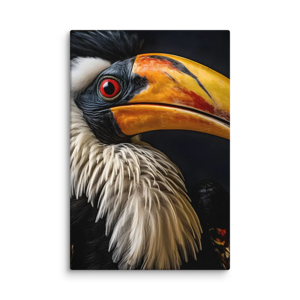 Majestic Hornbill Portrait