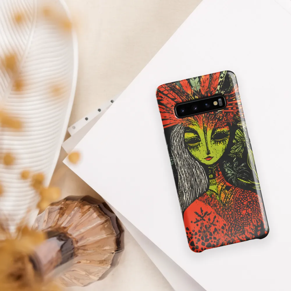 Mystical Flora: A Surreal Portrait