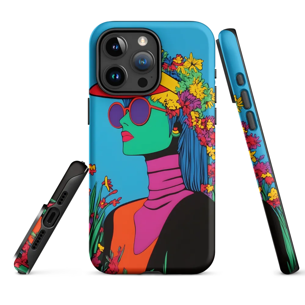 Botanical Elegance | Phone Case |  15 Pro Max | Tough Case | Matte