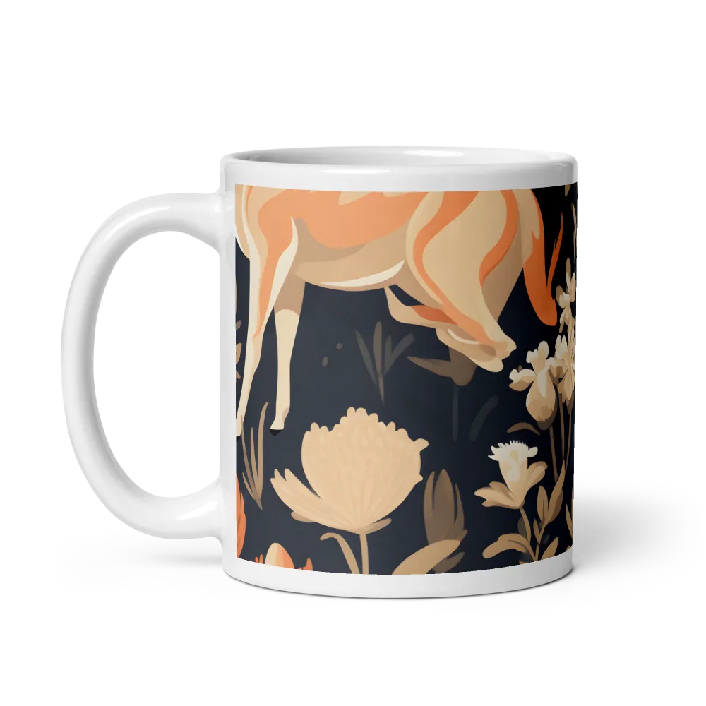 Floral Harmony: A Dance in the Dark | Mugs | Multiple Sizes & Colors