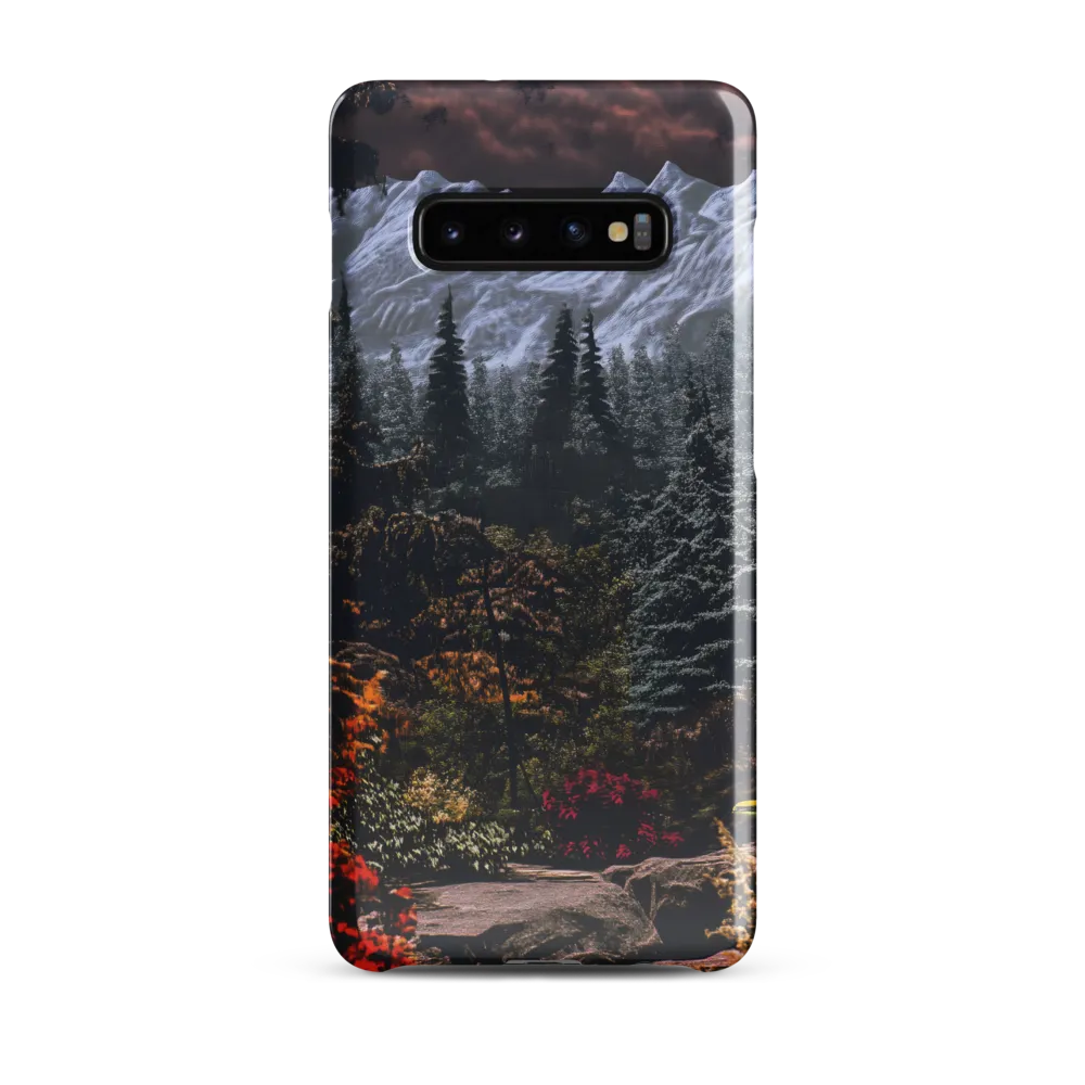 Mystical Mountain Reverie | Phone Case |  S10 Plus | Snap Case | Glossy